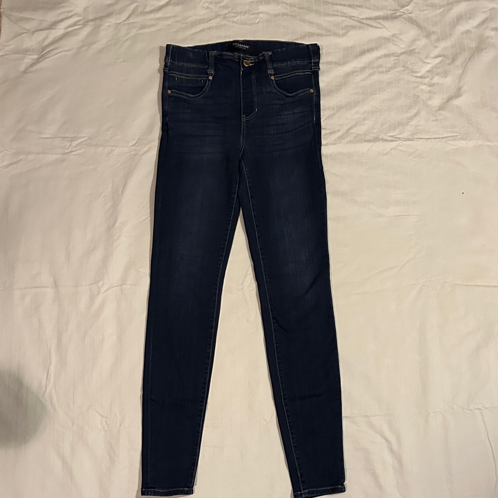 Liverpool Dark Blue Skinny Jeans